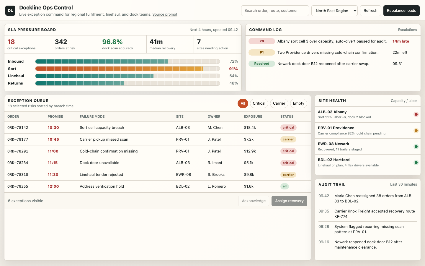App Dashboards visual preview for Dense Admin Panel Dashboard for Operations