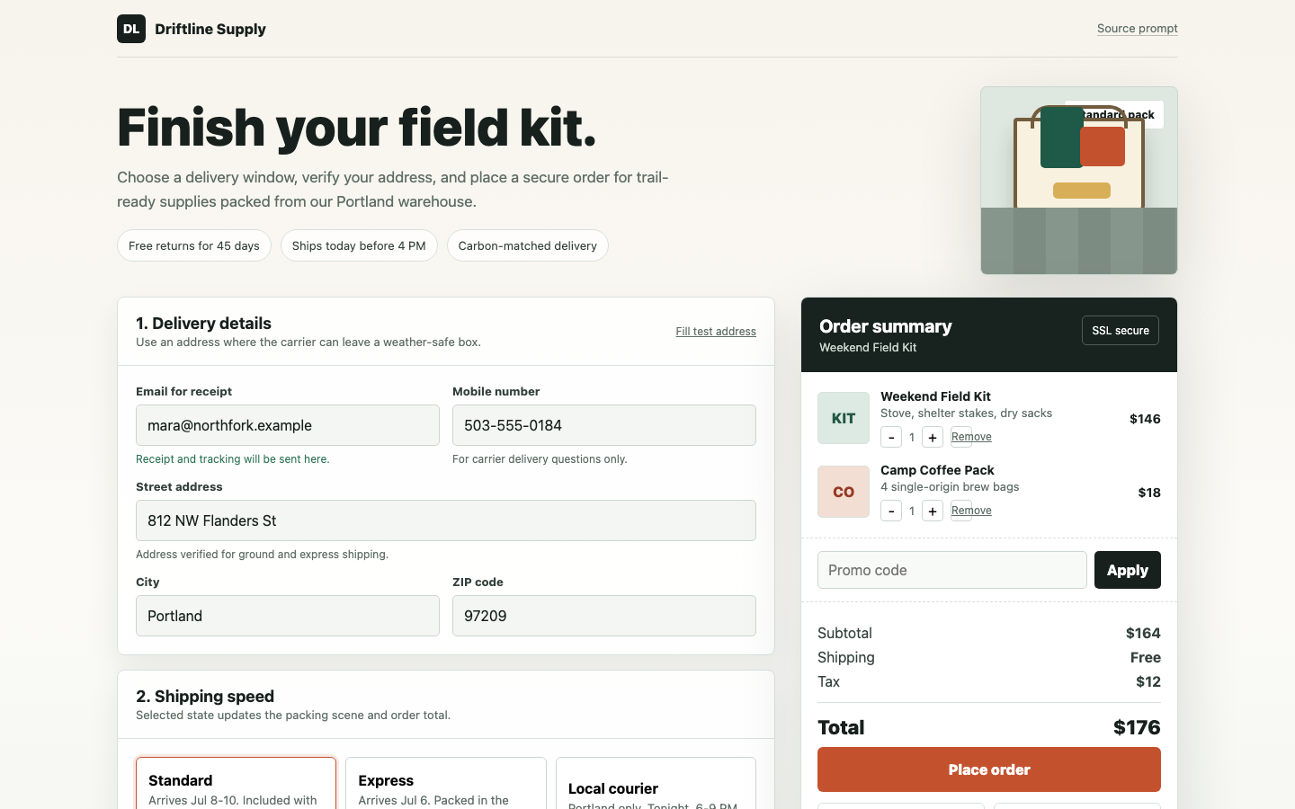 Ecommerce and Marketplaces preview for Commercial Checkout Flows for Ecommerce