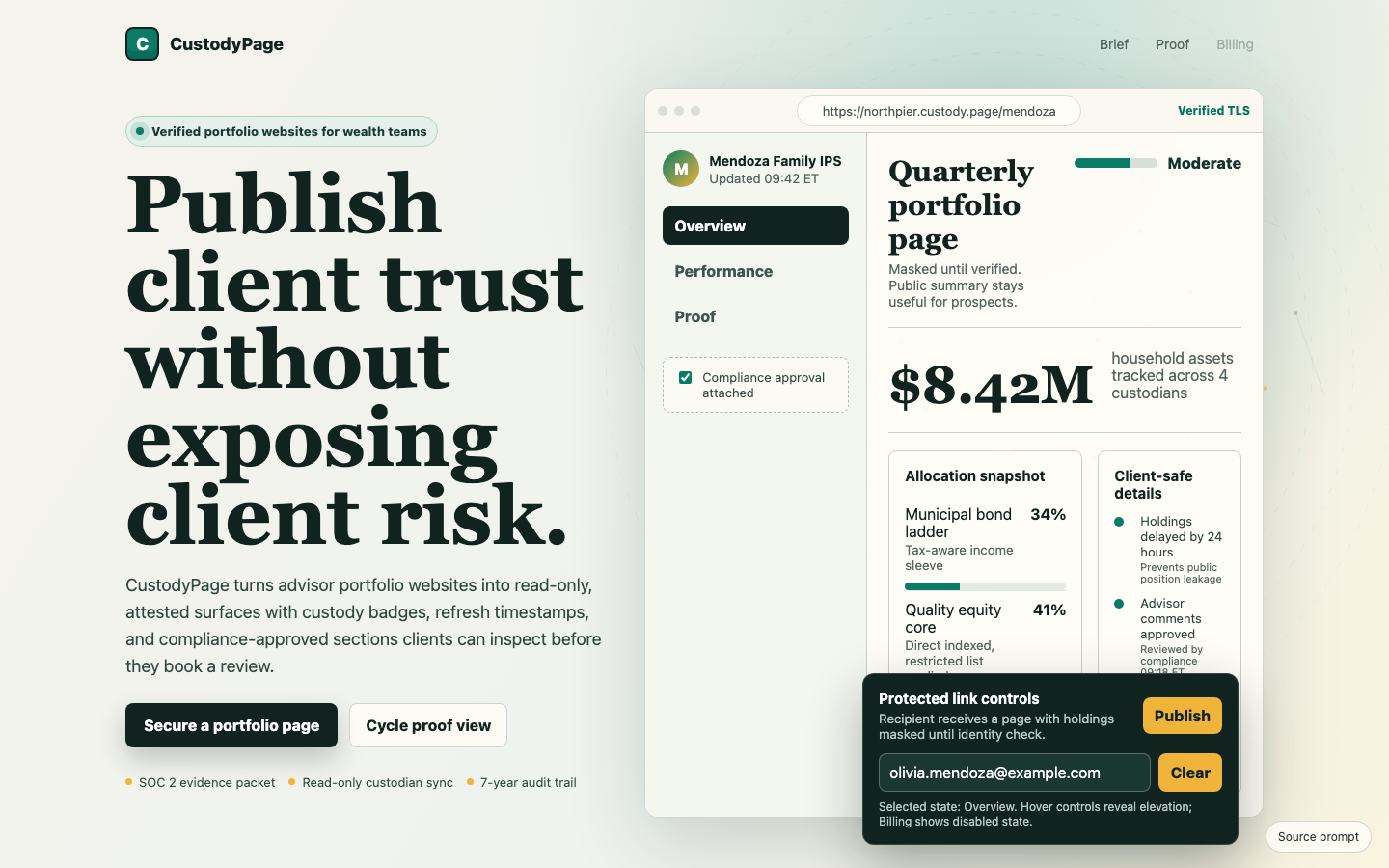Fintech and Productivity preview for Secure Portfolio Websites for Fintech