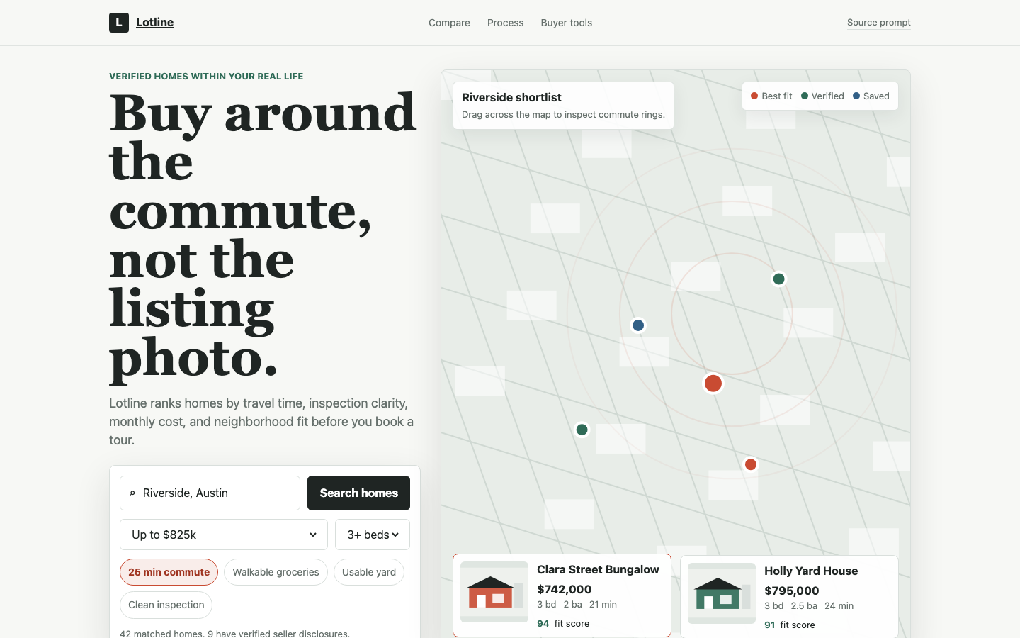 Full Website Concepts preview for Minimal Marketplace Website for Real estate