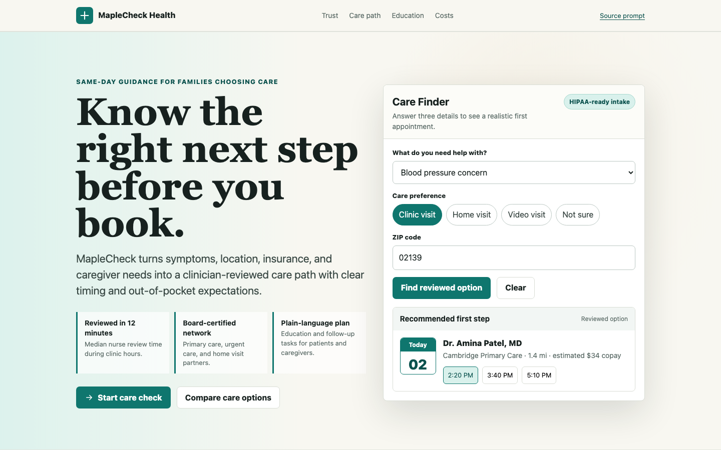 Healthcare, Education, Real Estate preview for Trustworthy Healthcare Website for Healthcare