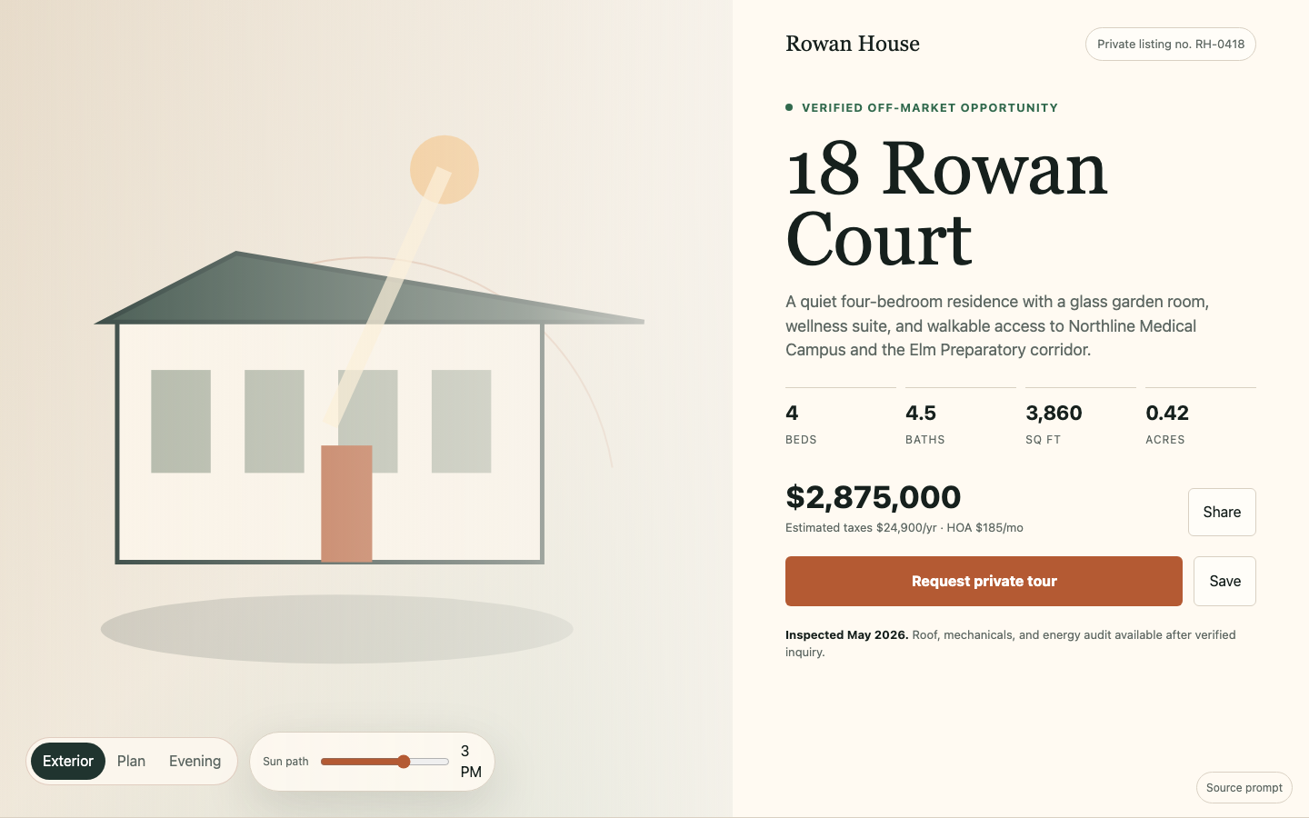 Healthcare, Education, Real Estate preview for Premium Real Estate Listing Page for Real estate