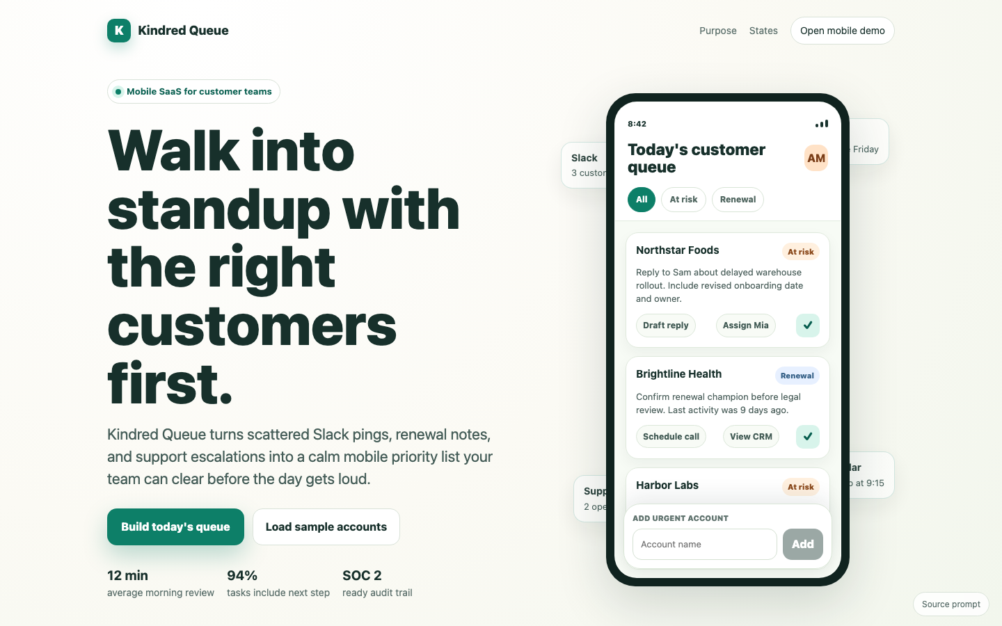 Mobile App Screens preview for Friendly Mobile App Sites for SaaS