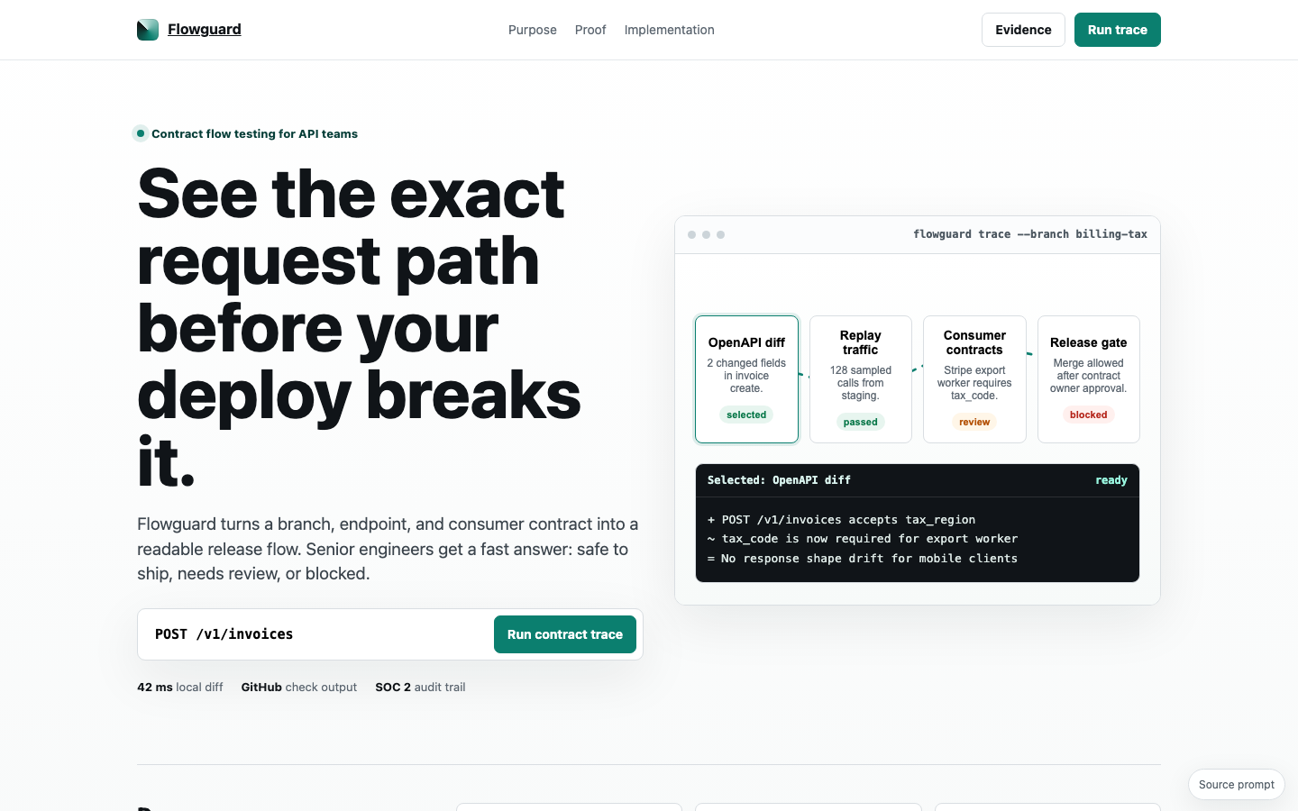 SaaS and AI Startups preview for Minimal Developer Tool Homepage